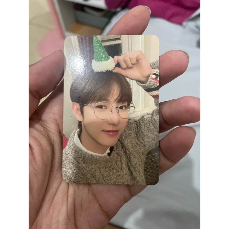 nct dream renjun pink christmas pc nct murah