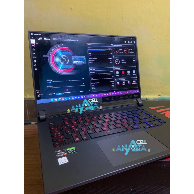 Laptop Asus ROG STRIX G513RM Ryzen 9 6900HX RTX 3060 second