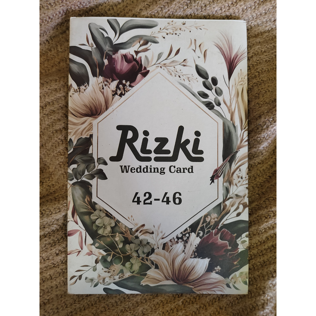Katalog Blangko Undangan (Rizki 042 - 046)