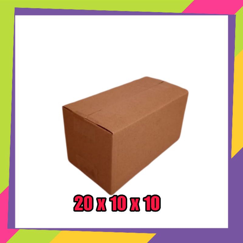 

kardus polos uk 20x10x10 kardus kecil kardus besar kardus packing