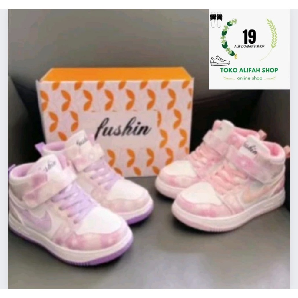 KODE H85S SEPATU SNEAKERS JRD4N ANAK UNISEX C83 UK 2637FUSHIN ORIGINAL BRAND TERBARU