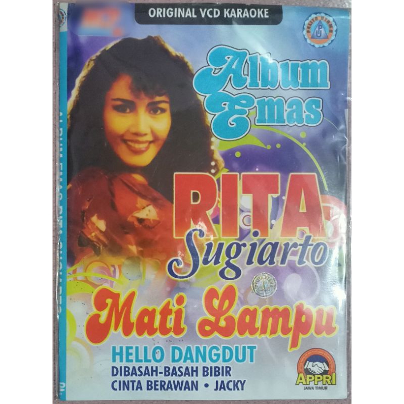VCD original album emas Rita Sugiarto