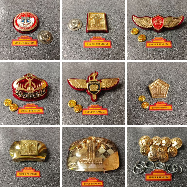 KODE Y33O ATRIBUT KUMHAMATRIBUT KEMENKUMHAM Pin pengayoman pin pasti pin satgas kantib emblem kumham