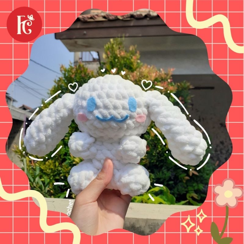 Boneka Cinnamonroll | rajut | boneka lucu