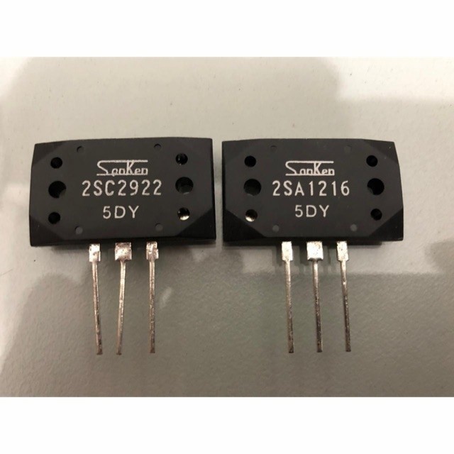 TRANSISTOR FINAL SANKEN 2SA1216 2SC2922 ASLI ORI TR 2SA 1216 2SC 2922