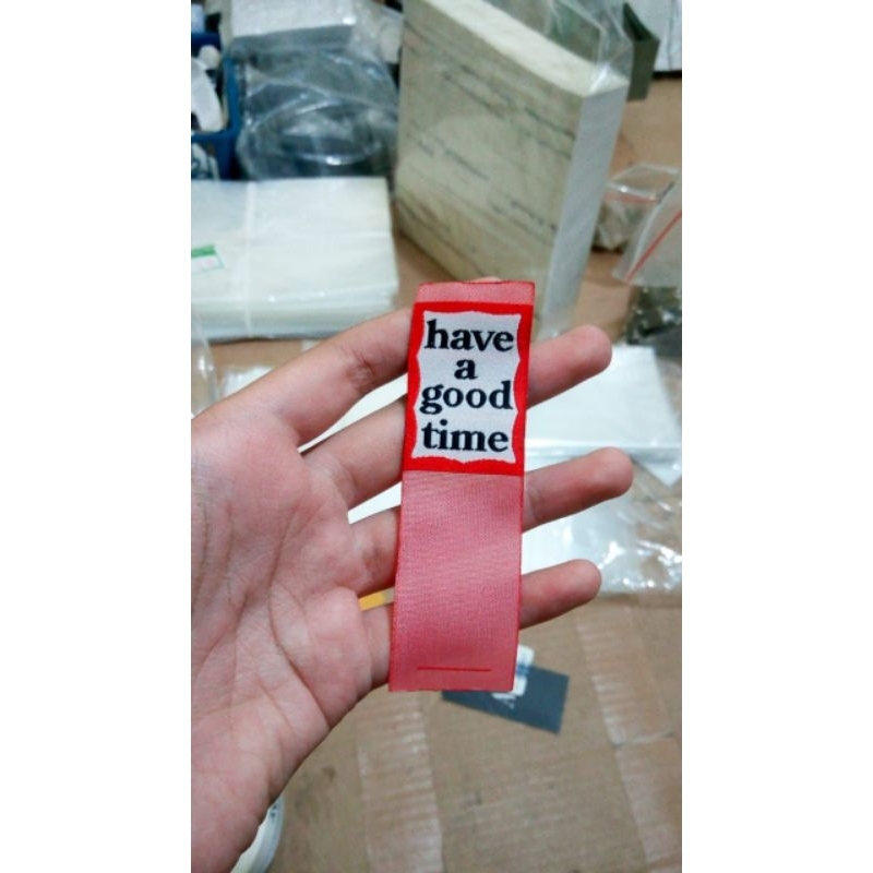 

CUSTOM WOVEN SUPER PREMIUM CO 1X DI KIRIM 1200PCS