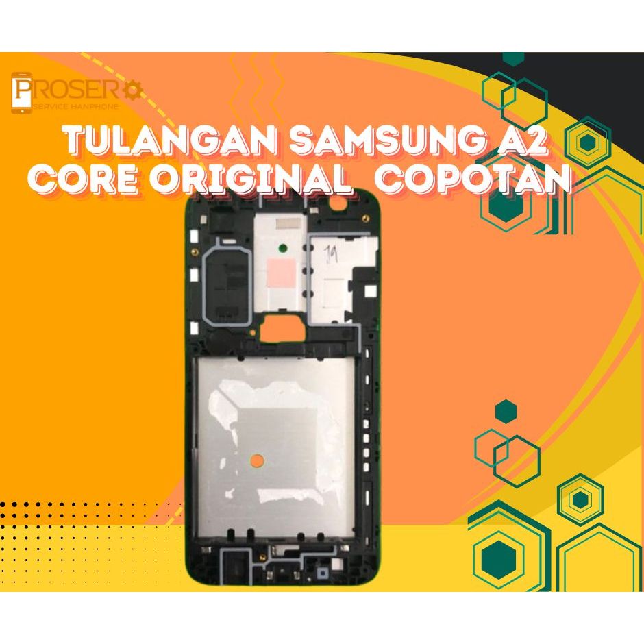 FRAME PAPAN LCD SAMSUNG A2 CORE ORIGINAL COPOTAN
