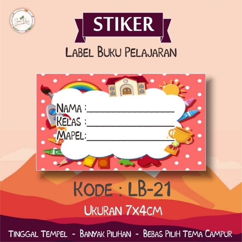 

STICKER MAPEL LB18
