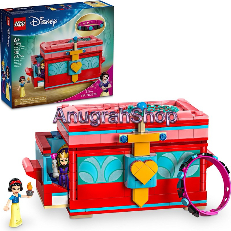 LEGO 43276 DISNEY Snow White Jewelry Box