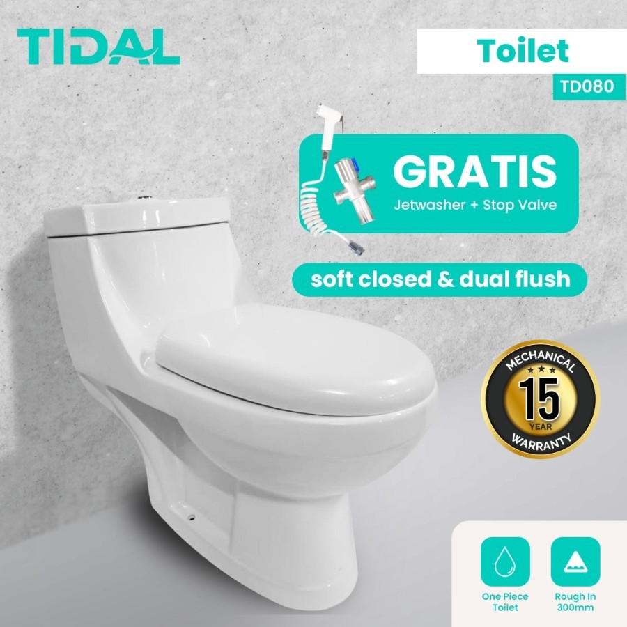 Toilet / Kloset Duduk Tidal TD080