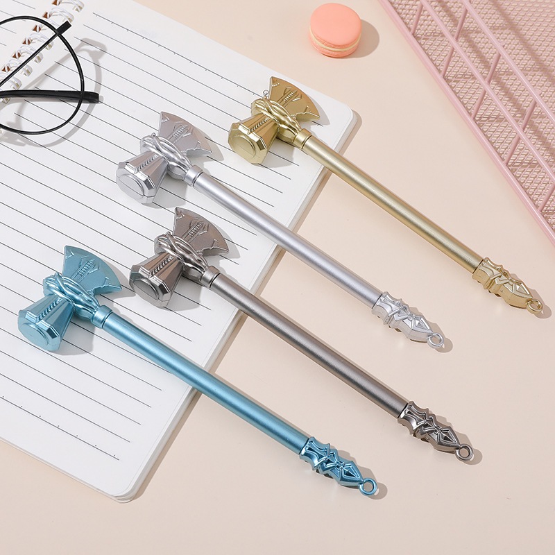 

Pen Pena Bolpen Ballpoint Stationery ATK Lucu Unik Palu Kapak 1153