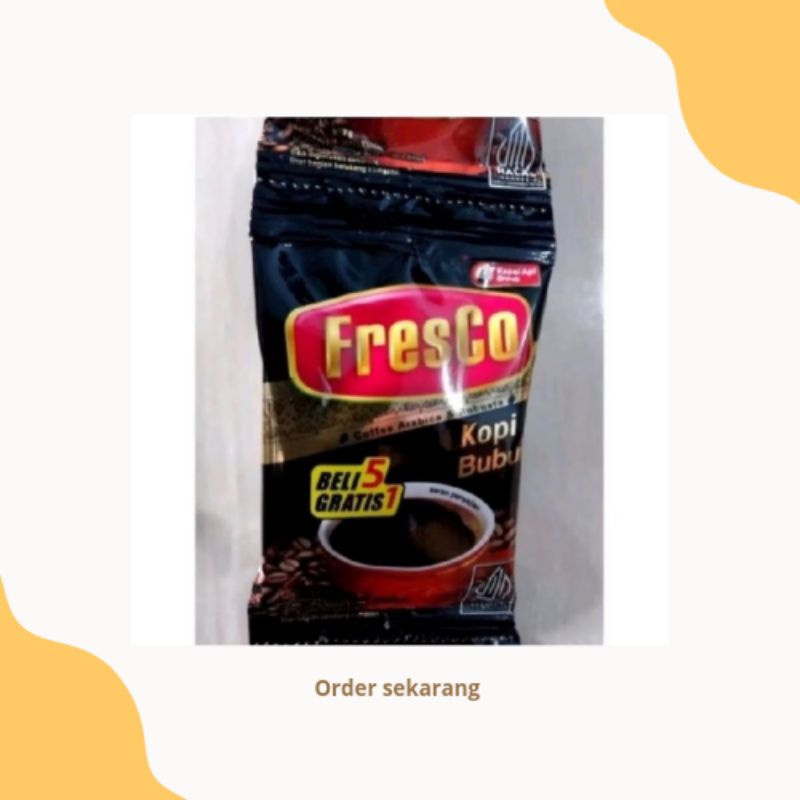 

kopi Fresco mini 12 pcs 6g