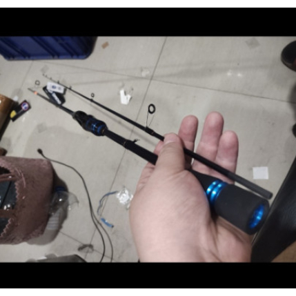 Alat Pancing Kuat Joran Daido Blue Fin Hollow carbon 702 Ultralight Bluefin Spinning