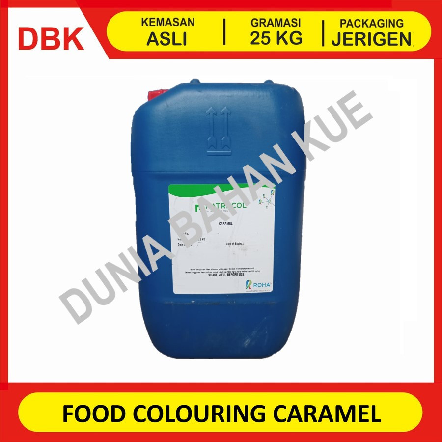 

(KHUSUS INSTANT/GOSEND) FOOD COLOURING CARAMEL - 1 JC 25 KG / PEWARNA MAKANAN KARAMEL