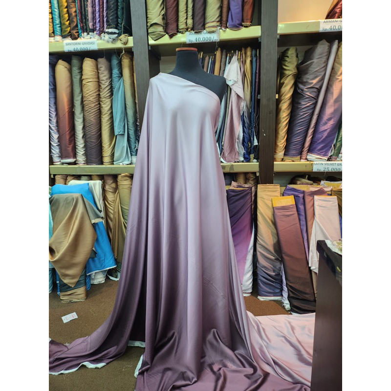 ARMANI SILK OMBRE /BAHAN KAIN ARMANI GRADASI/ KAIN ARMANI SILK GRADASI