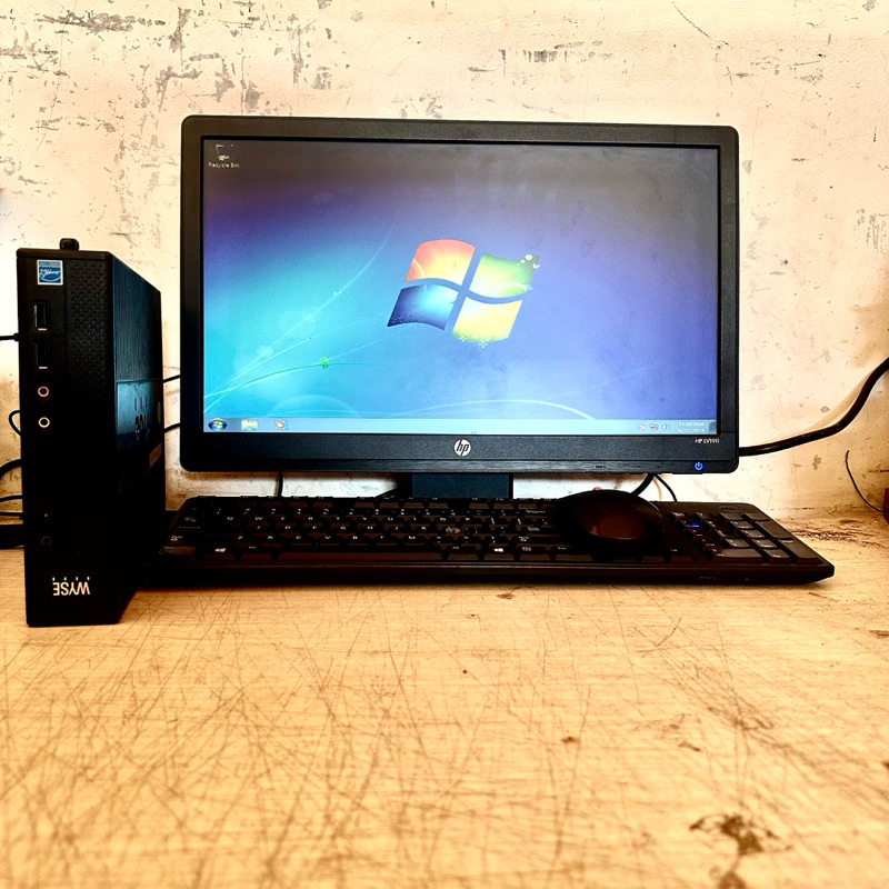 PC Think Client dell wyse Fullset monitor 19inch Ram 4gb Ssd 8gb Bergaransi Barang Barkualitas