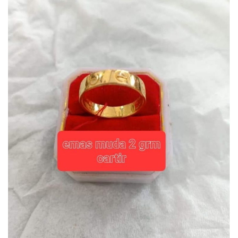 Cin Cin Dewasa Emas Muda 2 grm
