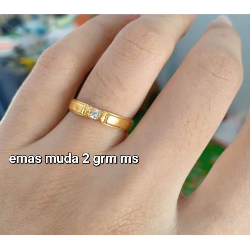 Cin Cin Dewasa Emas Muda 2 grm