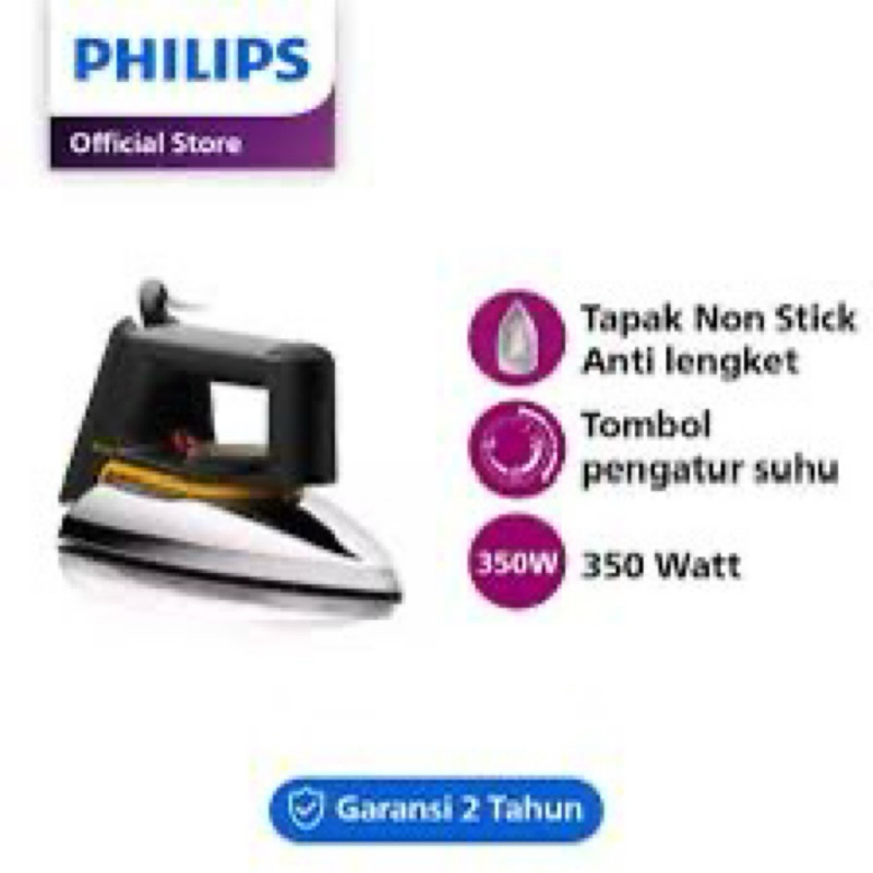 SETRIKA PHILIPS 1172 CLASSIC ORIGINAL