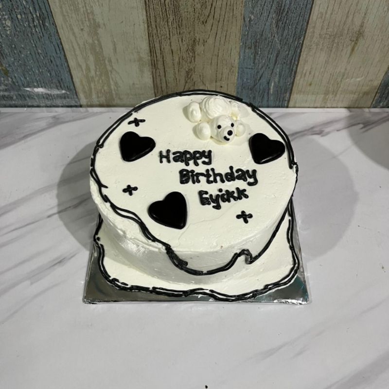cartoon cake style malang / korean cake malang