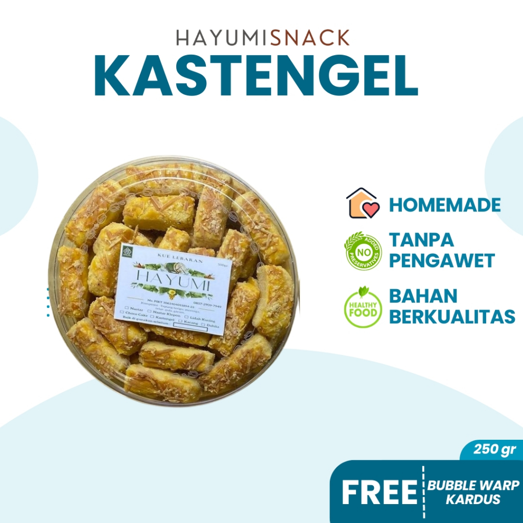 

Kue Kastengel Keju 250 gram Hayumi Snack Kue Kering Kastengel Keju Produksi Rumahan Tanpa Pengawet Homemade Renyah Gurih