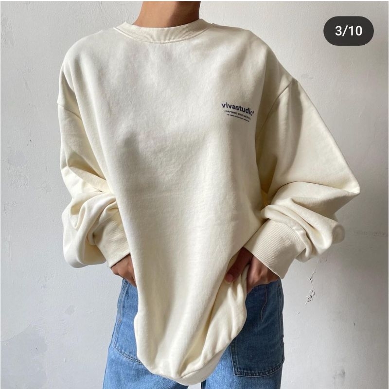 Vivastudio White Sweater (Preloved)