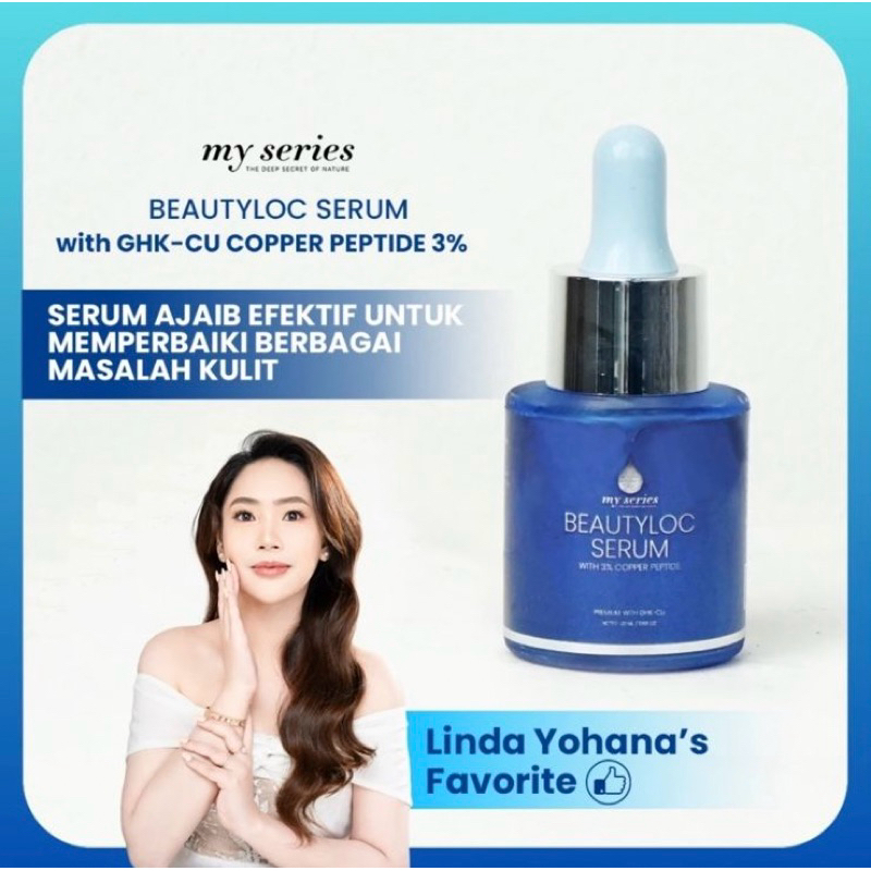 MYSERIES CP 3% BEAUTYLOC SERUM COPPER PEPTIDE 3% / MY SERIES SERUM MUKA WAJAH |