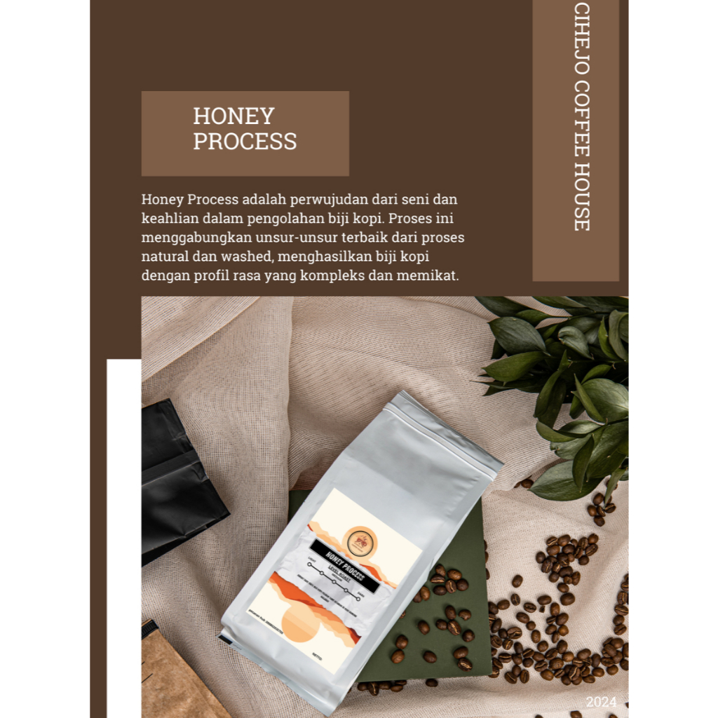 

HONEY PROCESS || 100% BIJI KOPI PILIHAN