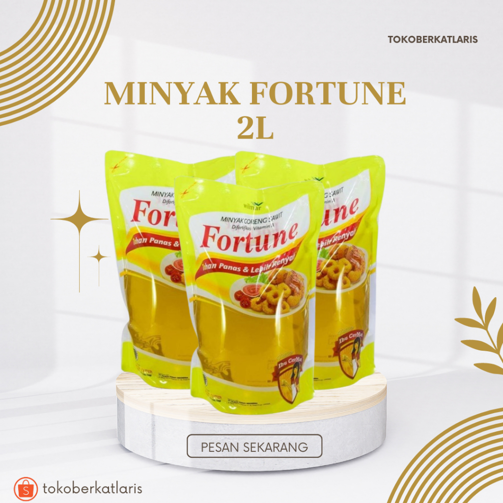 

Minyak Goreng Fortune Kemasan Refill 2L