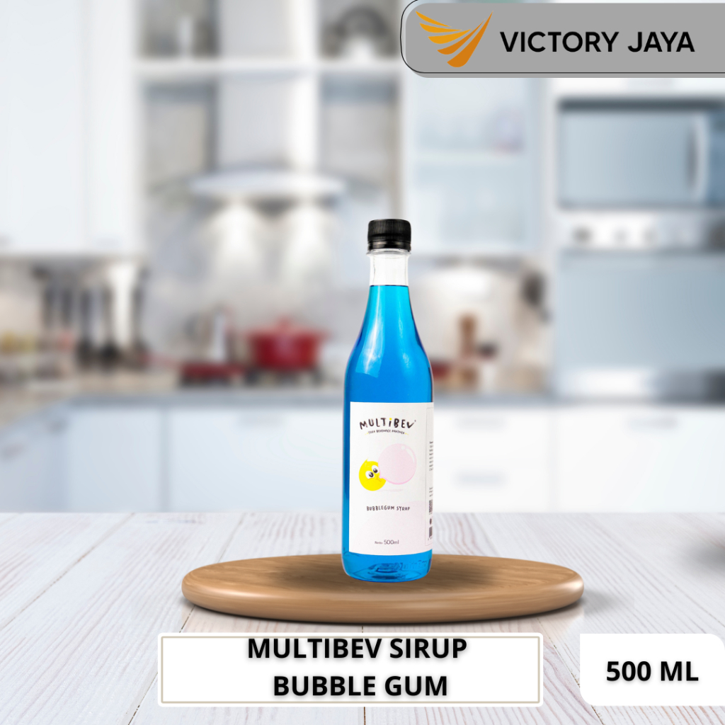 

Syrup multibev bubble gum / sirup perasa minuman rasa permen karet 500ml