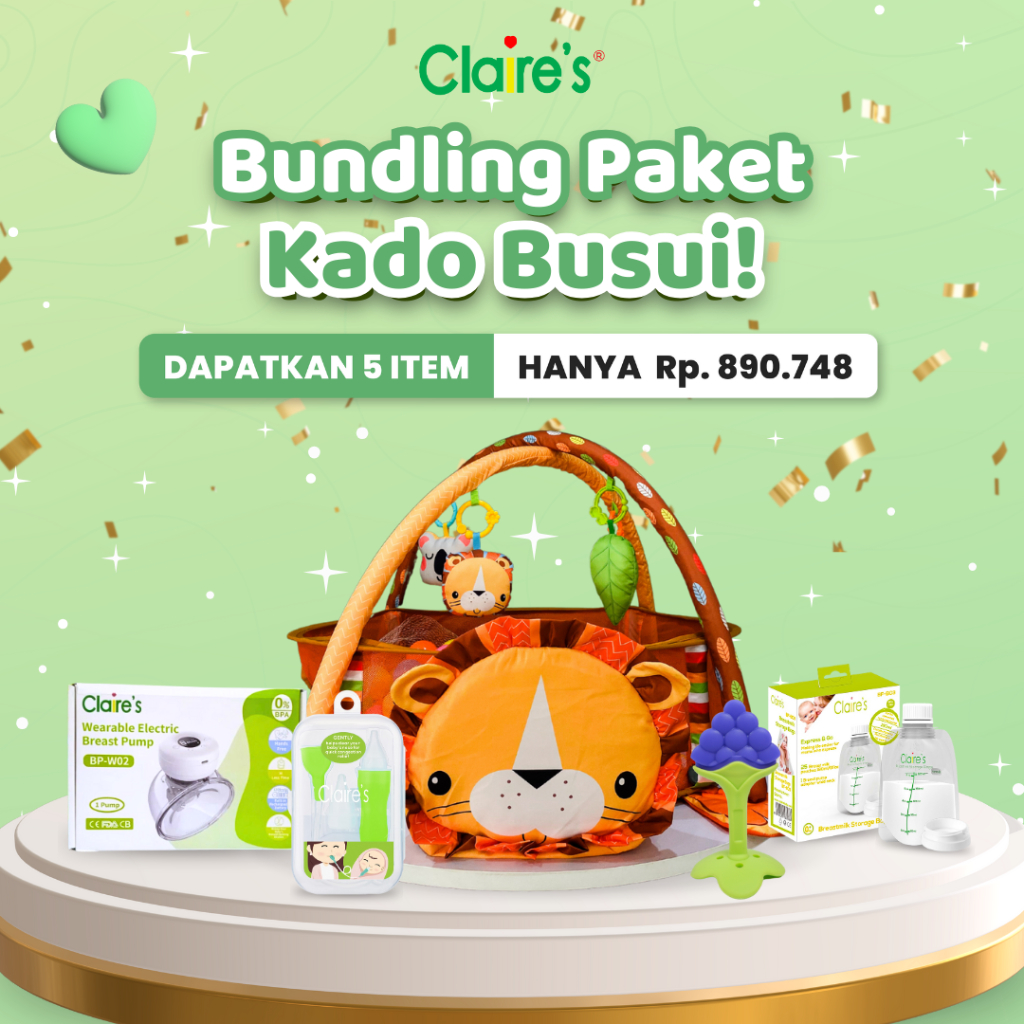 Claire's Bundling Paket Kado Busui  | Kado lahiran  | Kado Ibu Melahirkan  | Hampers Ibu Menyusui  |