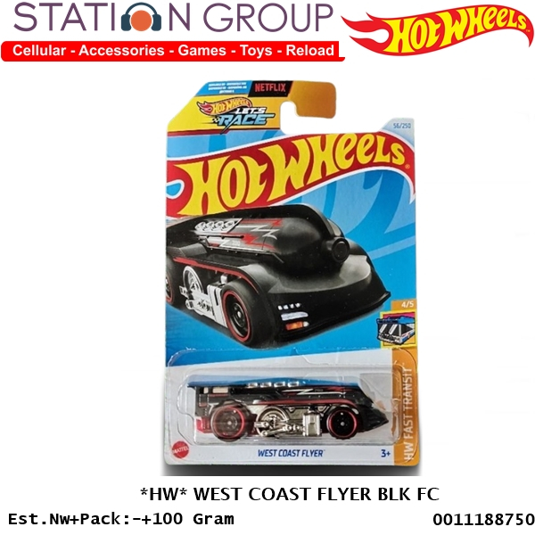 HOT WHEELS HW WEST COAST FLYER FC - DIECAST