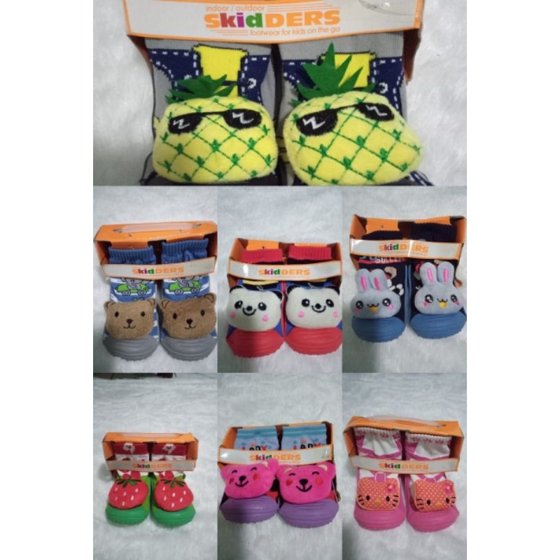 Sepatu Bayi Alas Karet Skidders