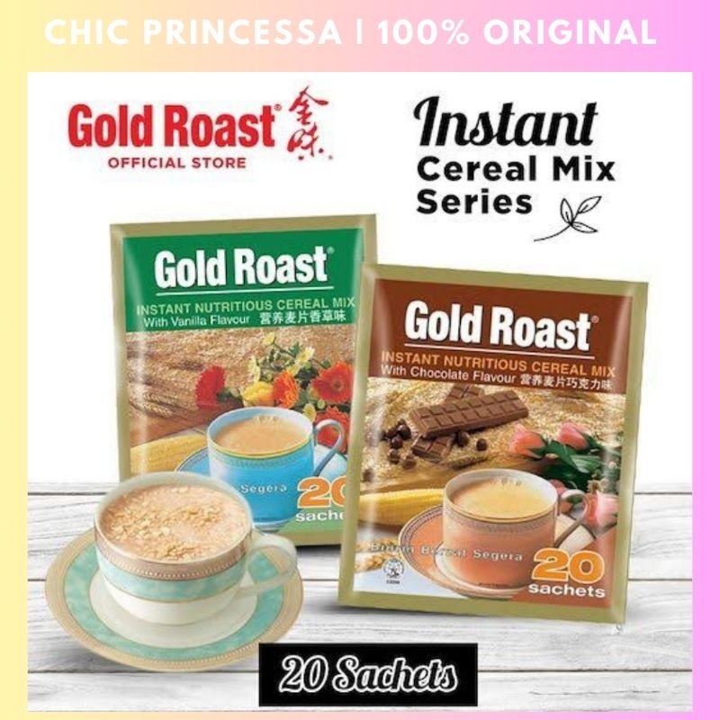 

Gold Roast Instant Cereal Coklat / Vanilla Sereal Sarapa Energen Murah
