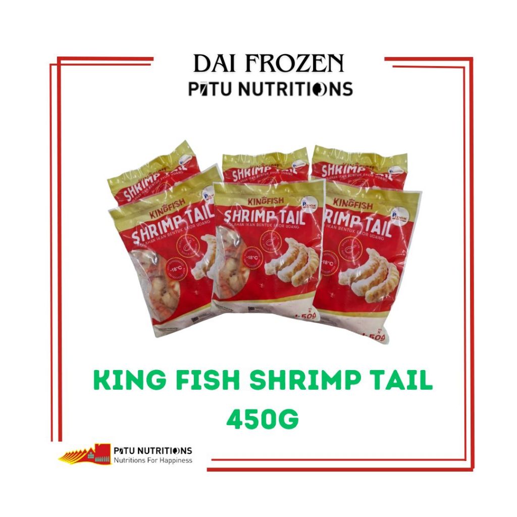 

King Fish Shrimp Tail 450g