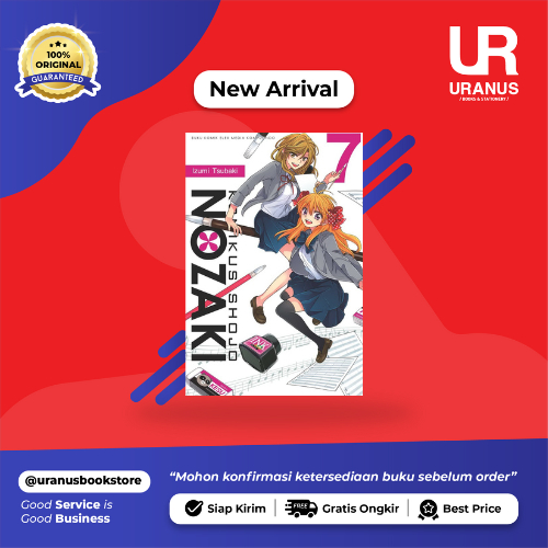 KOMIKUS SHOJO NOZAKI 7 (Terbit Ulang) - ELK - 100% ORI - TOKO BUKU URANUS NGAGEL SURABAYA