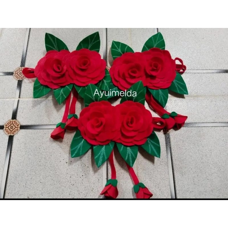 IKAT GORDEN BUNGA MAWAR 2