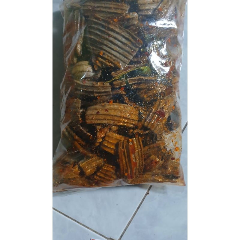 

seblak kering jengkol pedas