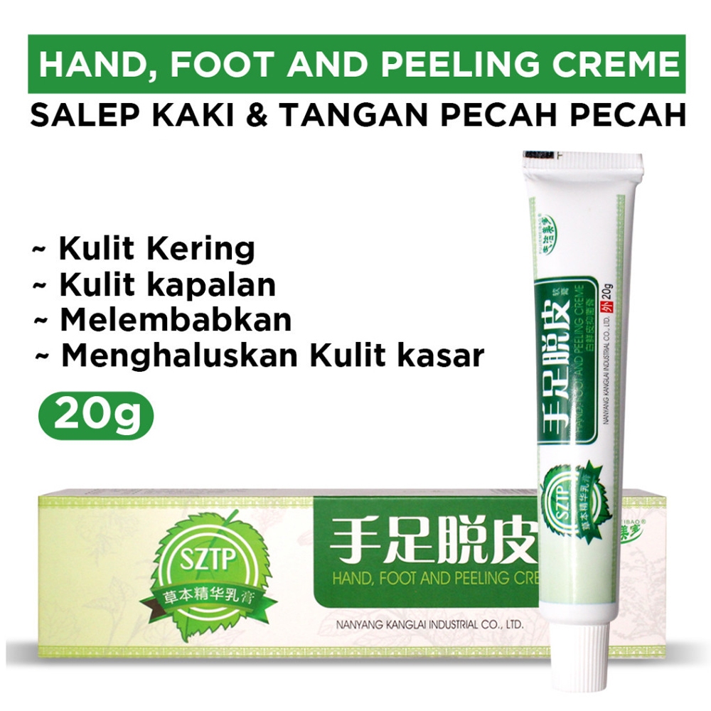 Salep SZTP Krim Ampuh Atasi Kaki Pecah Pecah Tumit Kapalan Paling Ampuh