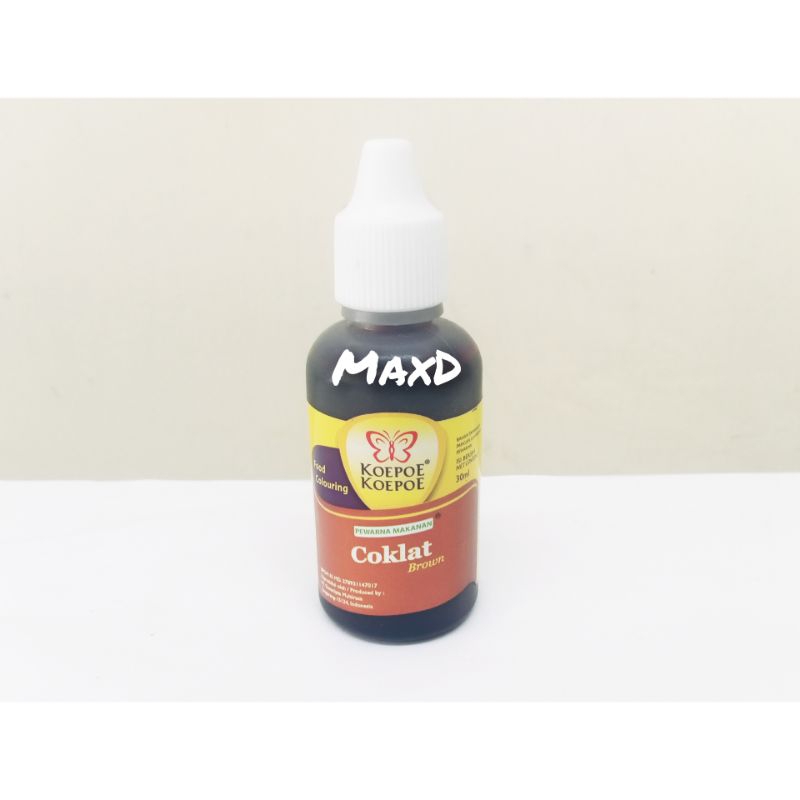 

Koepoe Koepoe Pewarna Makanan Warna Cokelat 30ml 1Pcs