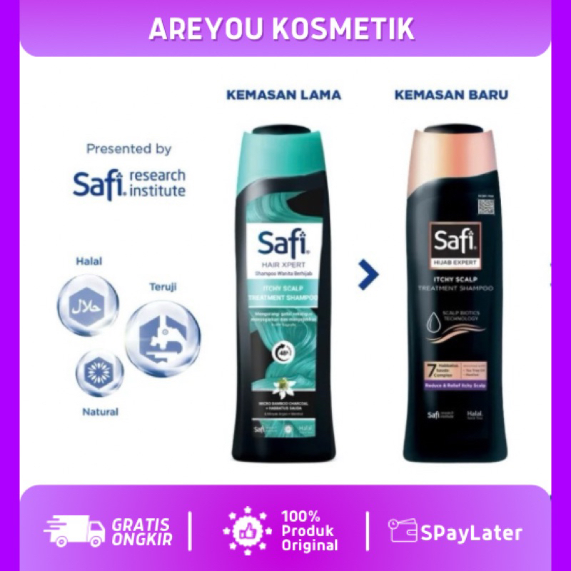 Safi Hair Xpert Itchy Scalp Treatment Shampoo