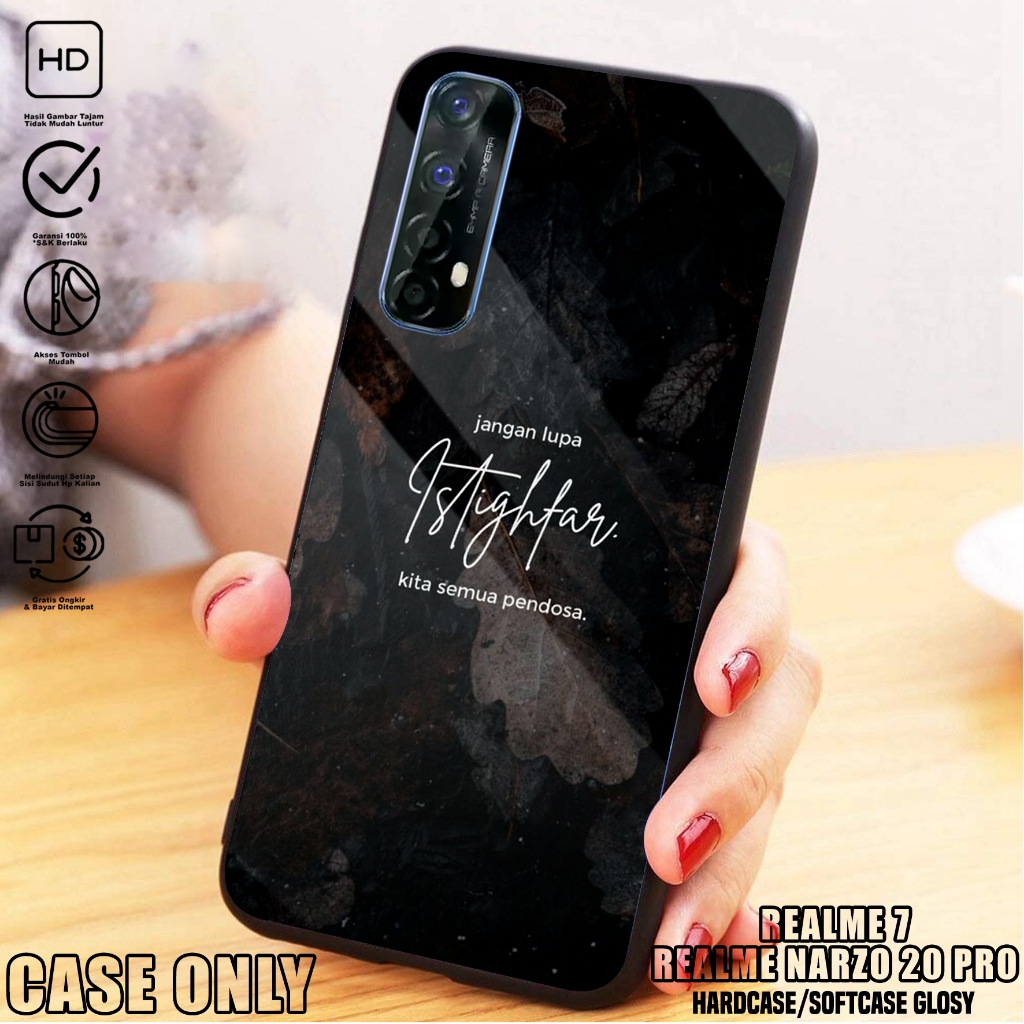 Case REALME 7- Casing REALME 7 [ QTS ] Silikon REALME 7  - Kesing Hp - Casing Hp  - Case Hp - Case T