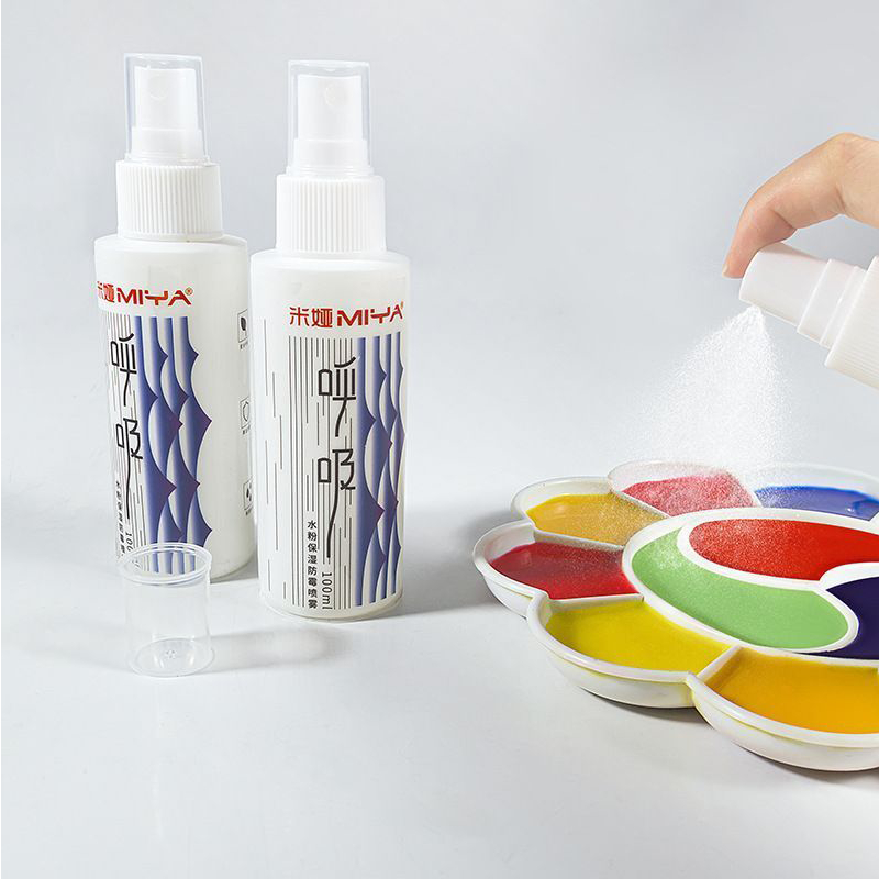 

100ml Gouache Spray Miya Moisturized Gouache Spray Anticrak Moisturizer Spray Utk Art Painting