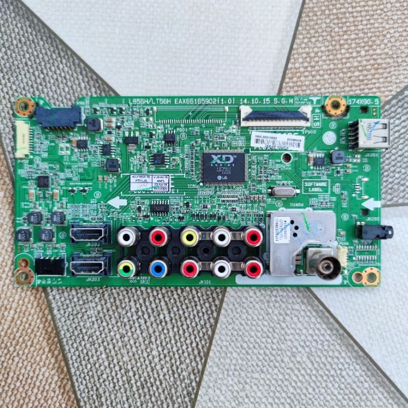 mb ori mainboard led tv LG 42LF550A 42LF550A-TE