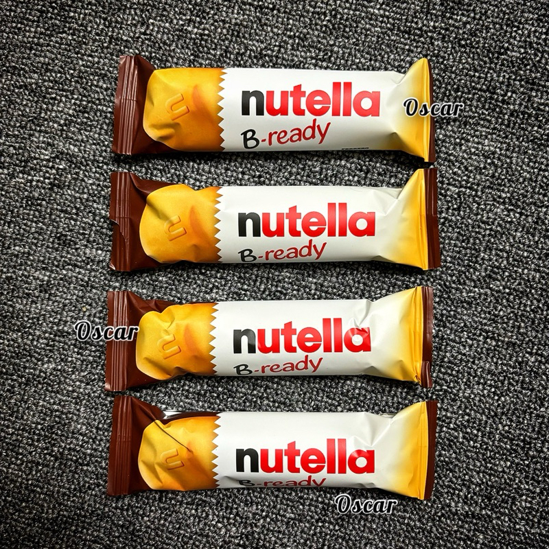 

Nutella B-ready 22g fererro wafer filled with hazelnut spread (SATUAN / 1 BAR)