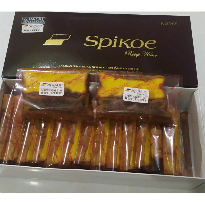 

Spiku resep kuno Surabaya kemasan per slices