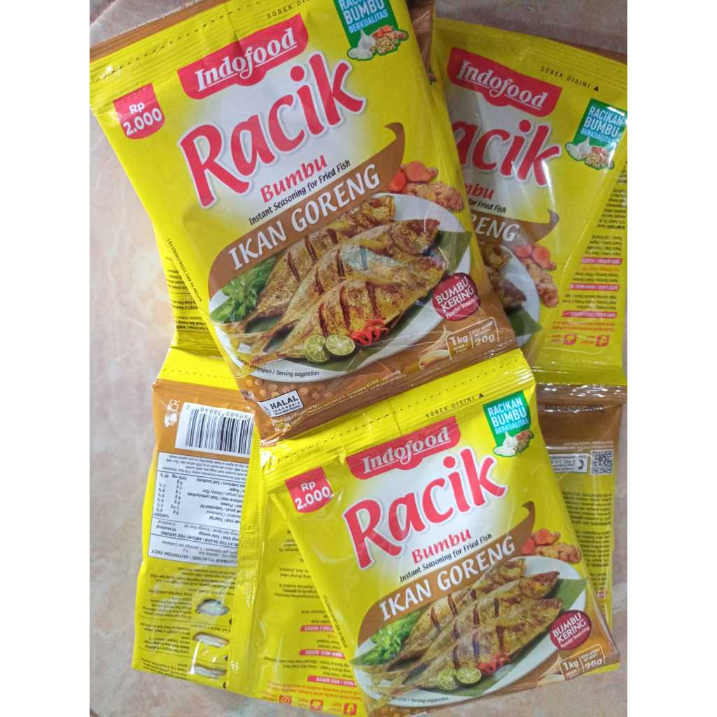 

Bumbu Racik Ikan Goreng 10x20gr (1Renceng)