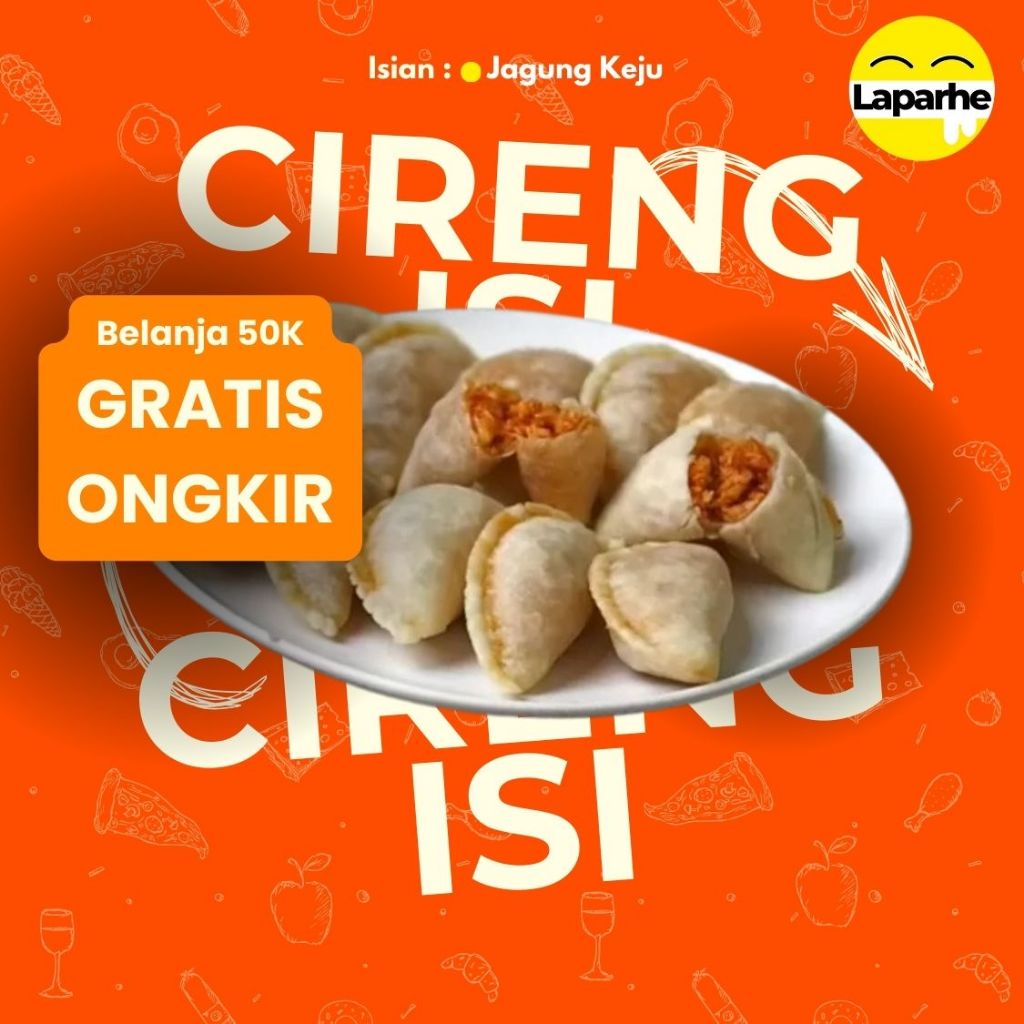 

Cireng Isi Jagung Keju Frozen Food Jajanan Cemilan Snack Ringan Isi 5 pcs