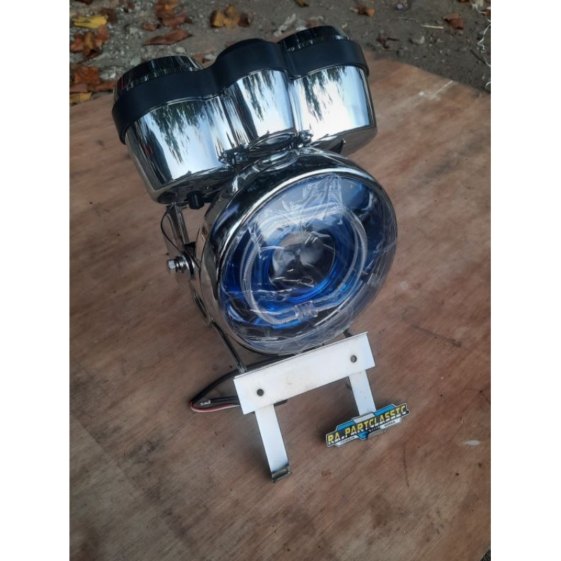 Paket Lampu Ninja SS Biled Sports Day Original Pnp Megapro Tiger Verza Tinggal Pasang