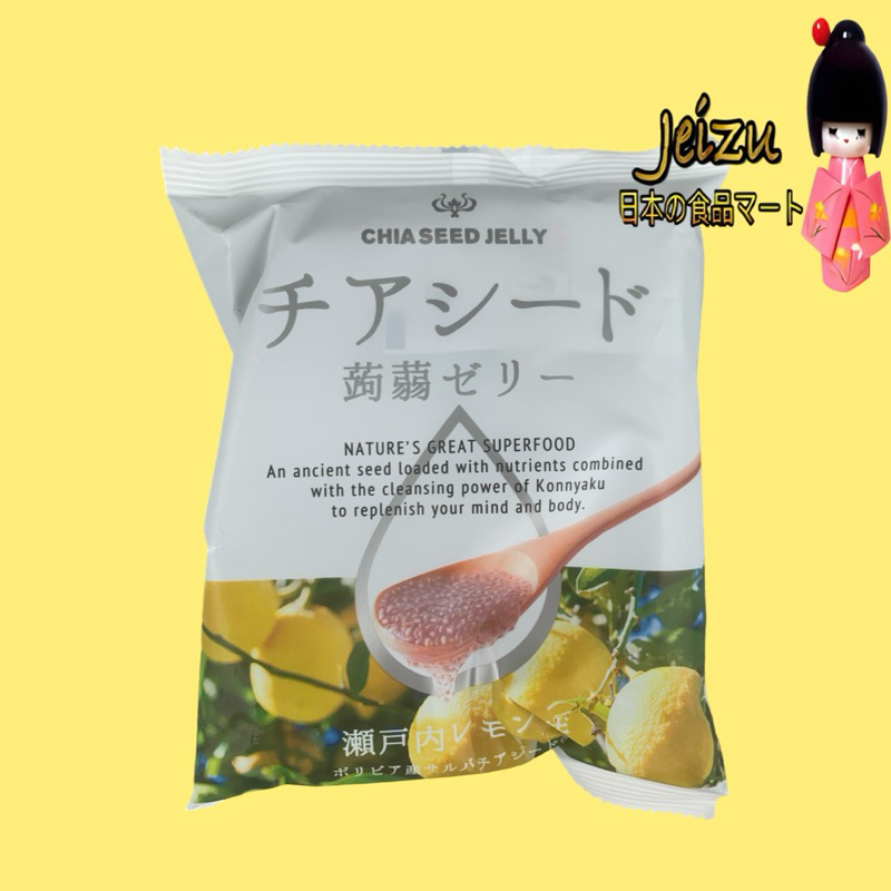 

WAKASHO CHIA SEED KONJAC LEMON 175G X 12